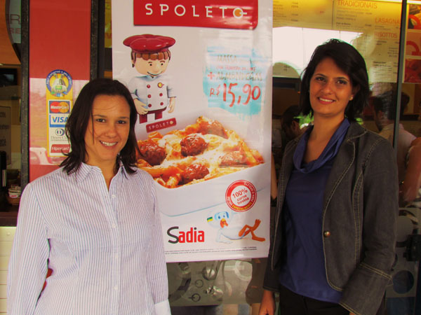 Liliane de Resende e Viviane Barros (Consultoras Spoletto da região Centro-Oeste).