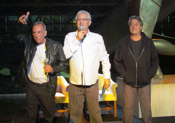 Dimer Monteiro, Alexandre Ribondi e Hugo Rodas Foto Renato Acha Dimer Monteiro, Alexandre Ribondi e Hugo Rodas Foto Renato Acha