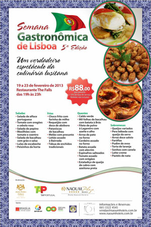 Semana de gastronomia de portugal