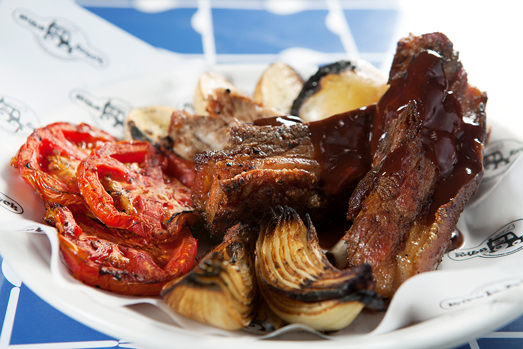 Ribs on the Truck.