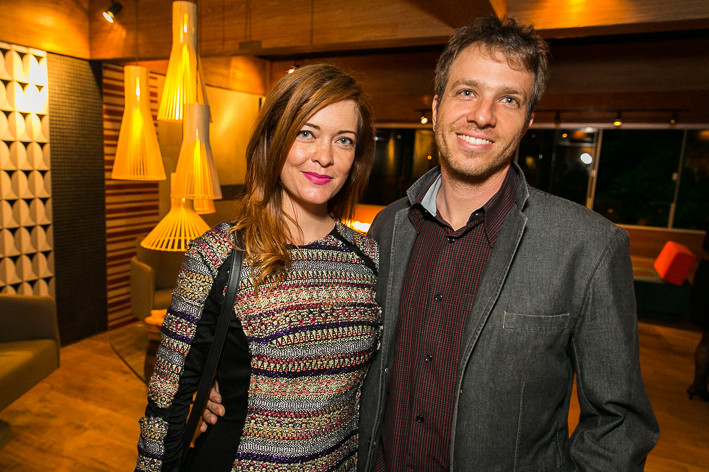 Luciana Guerra e Alexandre Canut.