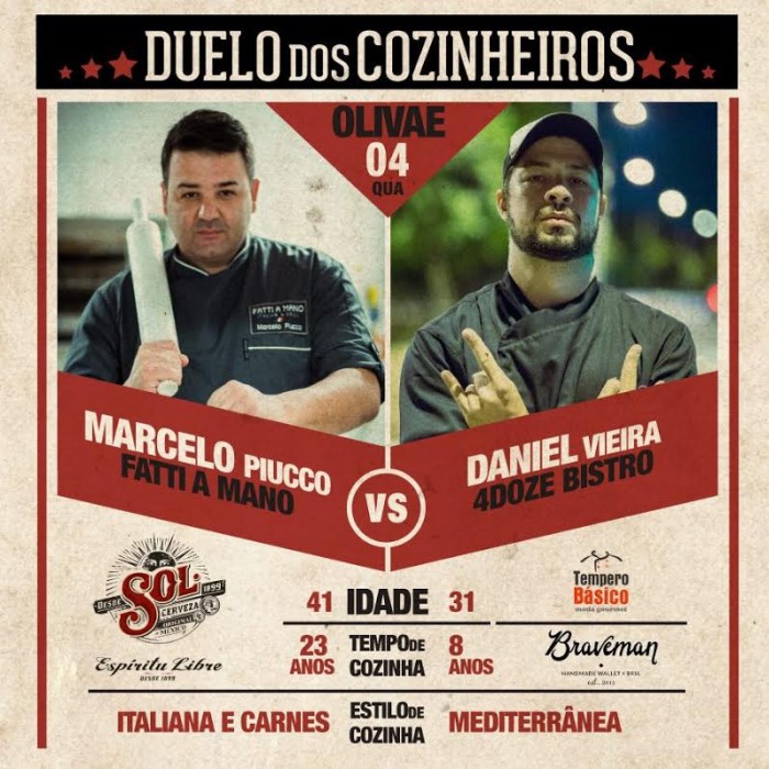 duelo dos cozinheiros