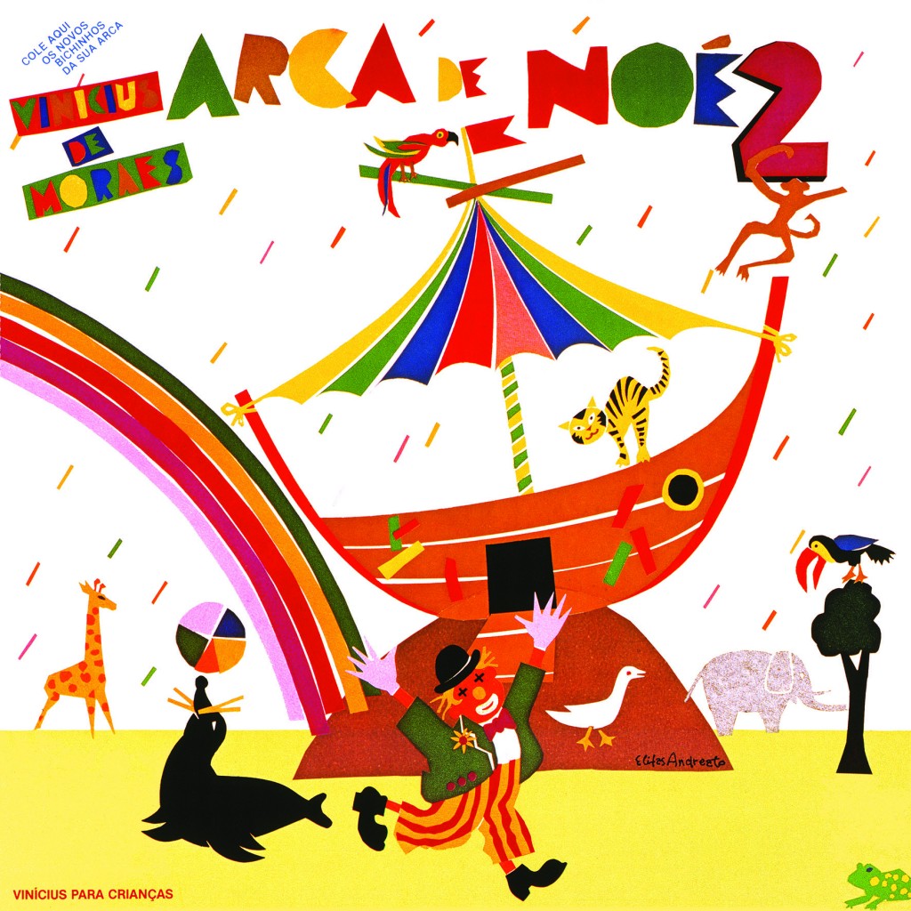 Capa do disco "Arca de Noé 2" (1981), com músicas de Vinicius de Moraes.