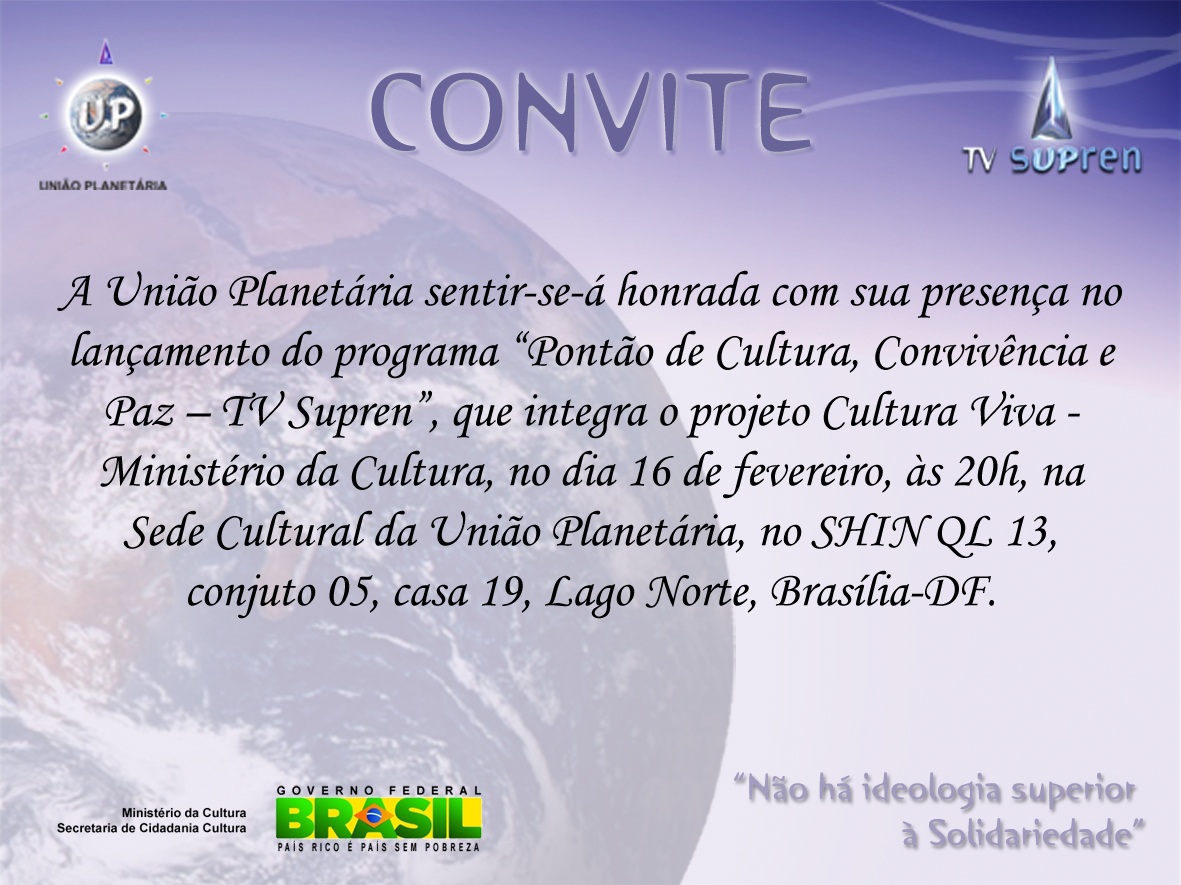 Pontão de Cultura, Convivência e Paz – TV Supren.