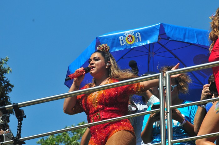 Bloco da Preta encerra o Carnaval em Brasília.