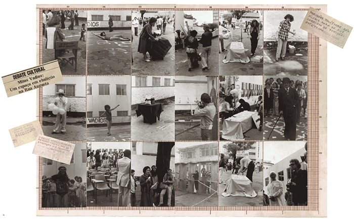 O registro da arte e performance de Ivald Granato em mostra na Caixa Cultural.