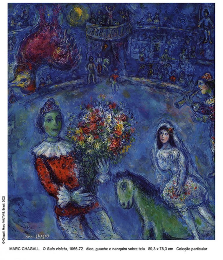 O genial Marc Chagall ganha exposição com 186 obras no CCBB Brasília